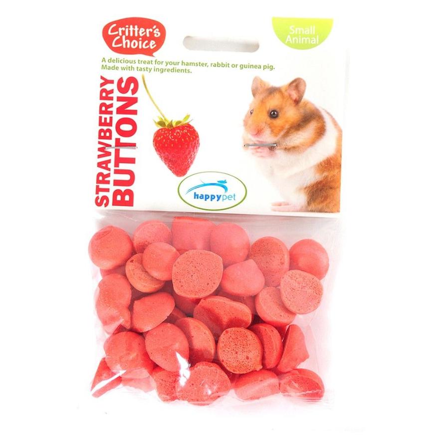 critters choice strawberry buttons